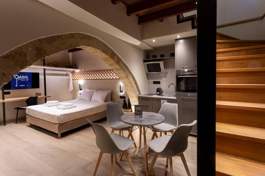 Villa Oasis Luxury House à Rhodes City Extérieur photo